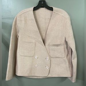 3Colour Pale‎ Pink Blazer